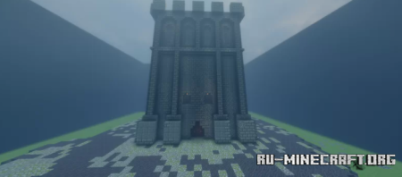 ������� Quadratic tuff tower ��� Minecraft