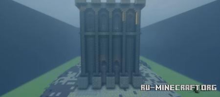 ������� Quadratic tuff tower ��� Minecraft