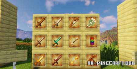 ������� Glowing Trim Weapon & Tools ��� Minecraft 26.2