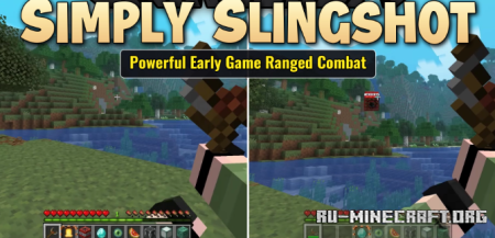 ������� Simply Slingshot ��� Minecraft 26.1.2