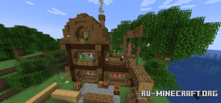 ������� Sawmill House ��� Minecraft 26.2