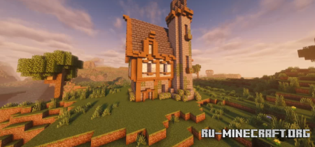 ������� easy medieval tower house ��� Minecraft