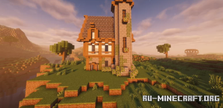 ������� easy medieval tower house ��� Minecraft