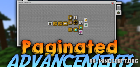 ������� Paginated Advancements ��� Minecraft 26.2