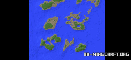 ������� 600x600 Georgian Bay Islets ��� Minecraft
