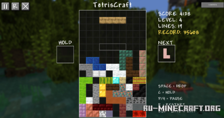 ������� Tetris Craft ��� Minecraft 26.2