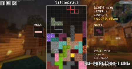 ������� Tetris Craft ��� Minecraft 26.2
