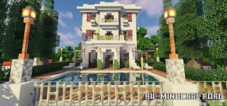 ������� Small Luxury Villa by Lindolas_Official ��� Minecraft