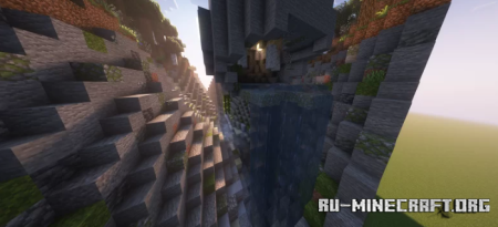 ������� Living Canyon - A Canyon Shaped Like a Sleeping Stone Dragon ��� Minecraft
