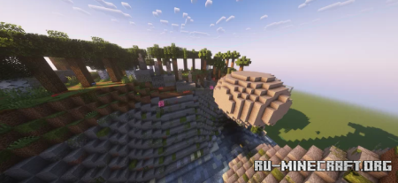 ������� Living Canyon - A Canyon Shaped Like a Sleeping Stone Dragon ��� Minecraft