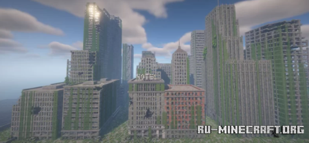 ������� Post-Apocalyptic City by RocketStudio ��� Minecraft