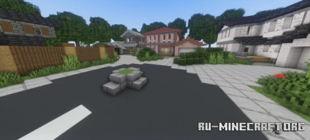 ������� American residential area ��� Minecraft