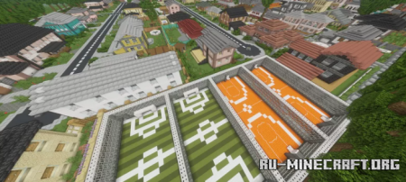 ������� American residential area ��� Minecraft