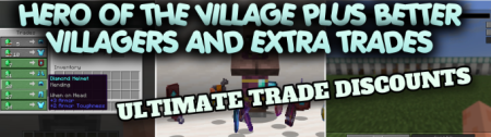 ������� Hero of the Village Plus Better Villagers and Extra Trades ��� Minecraft 26.2