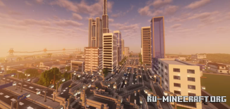 ������� Modern Metropolitan Project � A Hybrid Urban Build ��� Minecraft