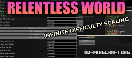 ������� Relentless World ��� Minecraft 1.20.1