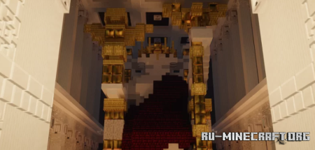 ������� Ancient Greek Temple with Zeus ��� Minecraft