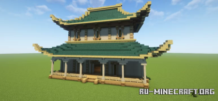 ������� Earth kingdom inspired house ��� Minecraft
