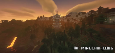 ������� White Asia Temple ��� Minecraft