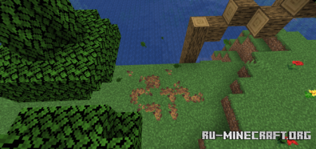 ������� Bushy Leaf Litter ��� Minecraft 26.2