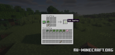 ������� Craftable Saplings ��� Minecraft 26.2