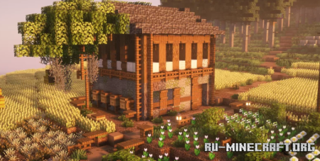 ������� Medievel Country Side House ��� Minecraft