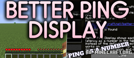 ������� Better Ping Display ��� Minecraft 26.2