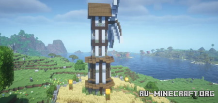 ������� Medieval Windmill Tower ��� Minecraft