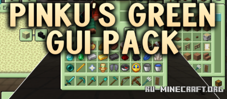 ������� Pinku�s Green GUI ��� Minecraft 26.2