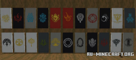 ������� Aoinuh�s Banners ��� Minecraft 1.20.1