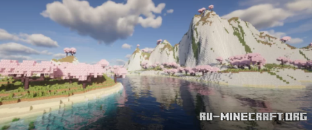 ������� Cherry blossom island ��� Minecraft