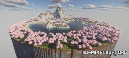 ������� Cherry blossom island ��� Minecraft