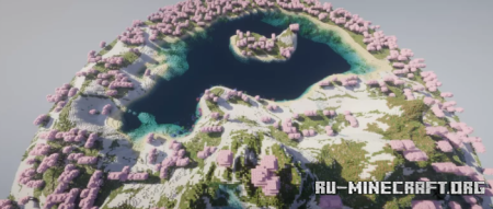 ������� Cherry blossom island ��� Minecraft