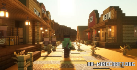 ������� Wild West Structures ��� Minecraft 1.21.8