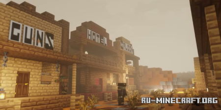 ������� Wild West Structures ��� Minecraft 1.21.8