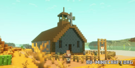 ������� Wild West Structures ��� Minecraft 1.21.8