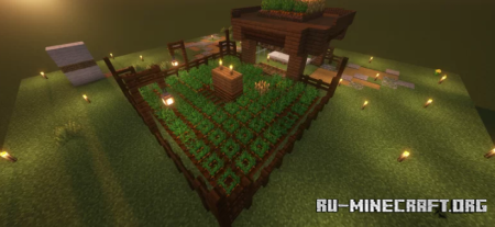 ������� villagers farm medieval ��� Minecraft