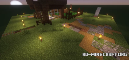 ������� villagers farm medieval ��� Minecraft