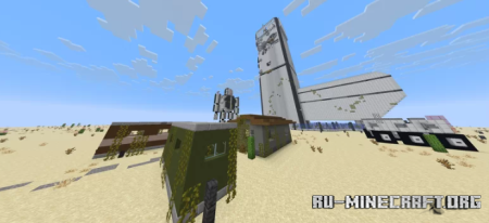 ������� Abandoned - Ruined Futuristic Tower ��� Minecraft