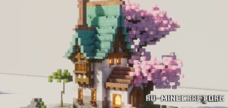 ������� Sakura Cabin ��� Minecraft