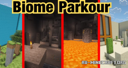 ������� Biome Parkour (4+ Levels) ��� Minecraft