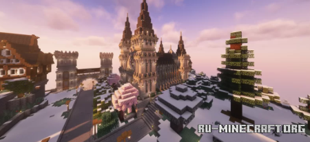 ������� Snow Mountain Cathedral ��� Minecraft