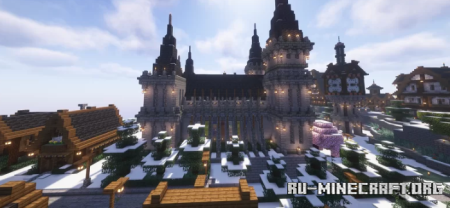 ������� Snow Mountain Cathedral ��� Minecraft