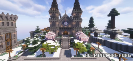 ������� Snow Mountain Cathedral ��� Minecraft