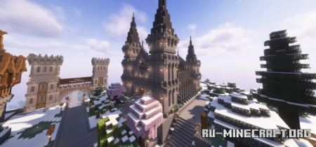 ������� Snow Mountain Cathedral ��� Minecraft