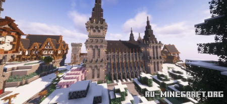 ������� Snow Mountain Cathedral ��� Minecraft