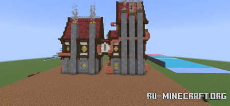 ������� steampunk house by dieuxconcombre ��� Minecraft