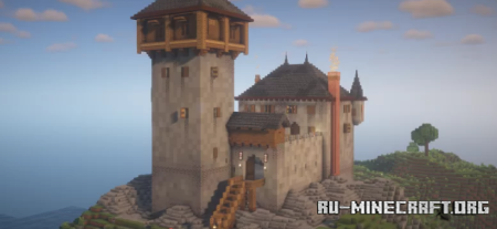 ������� Medieval castle - Pelevejonks Castle ��� Minecraft