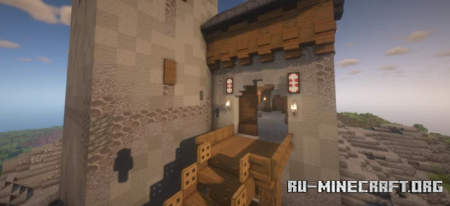������� Medieval castle - Pelevejonks Castle ��� Minecraft
