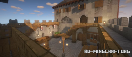 ������� Medieval castle - Pelevejonks Castle ��� Minecraft